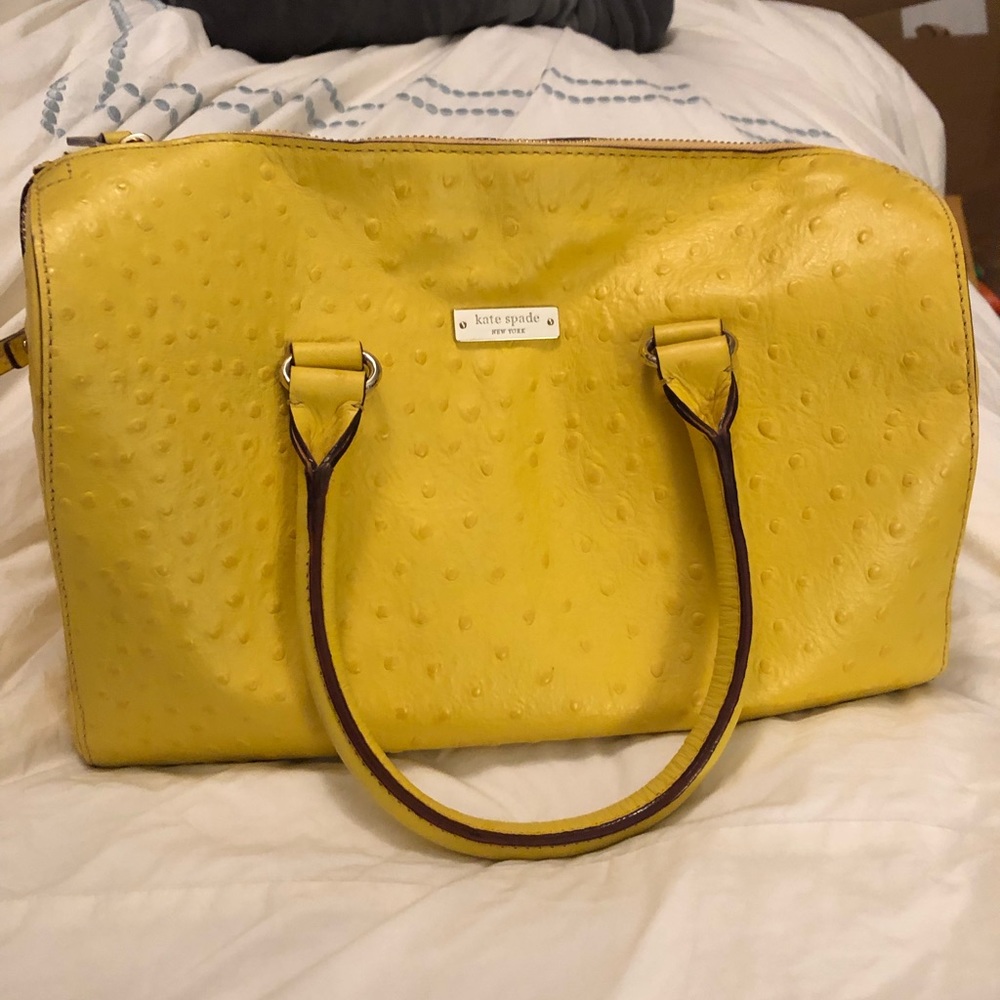 Brand New Yellow Kate Spade Purse